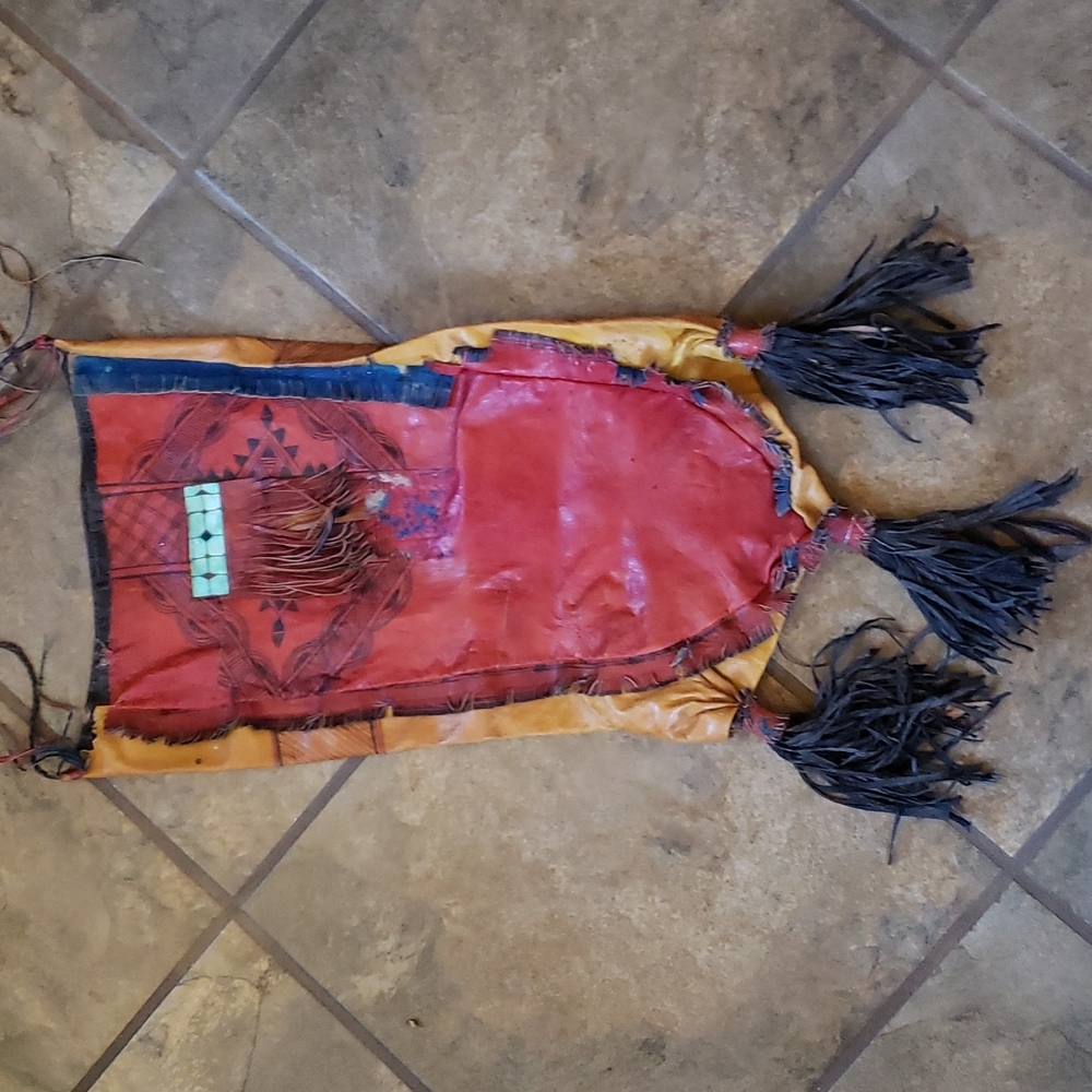 African Taureg Artisans leather bag
